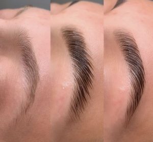 Brow Lamination: Before & After